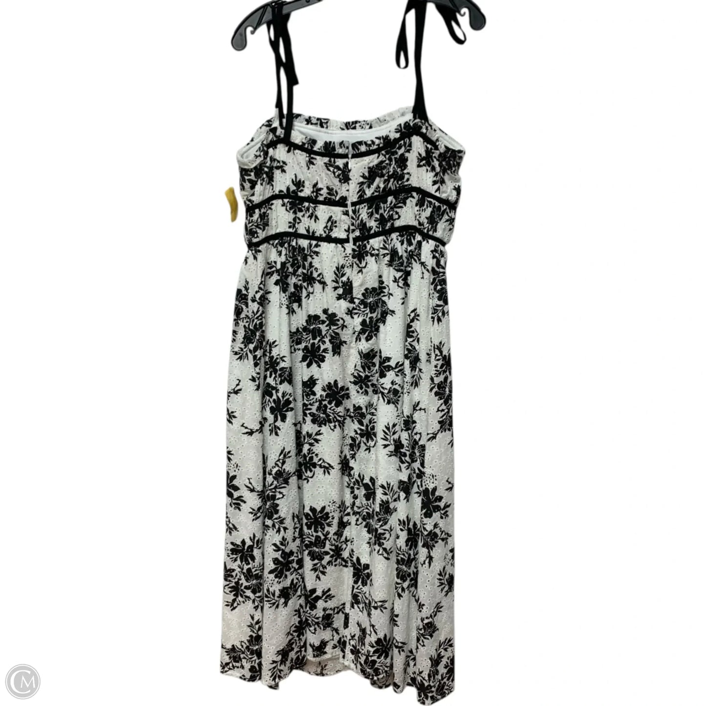 Dress Casual Maxi By Flying Tomato In Black & White, Size: L
