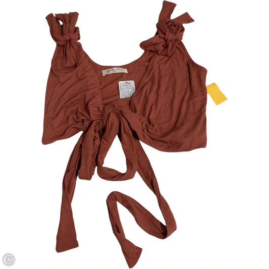 Top Sleeveless By We The Free In Orange, Size: L