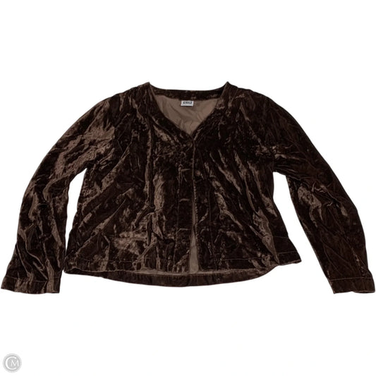 Top Long Sleeve Designer By Johnny Was In Brown, Size: S