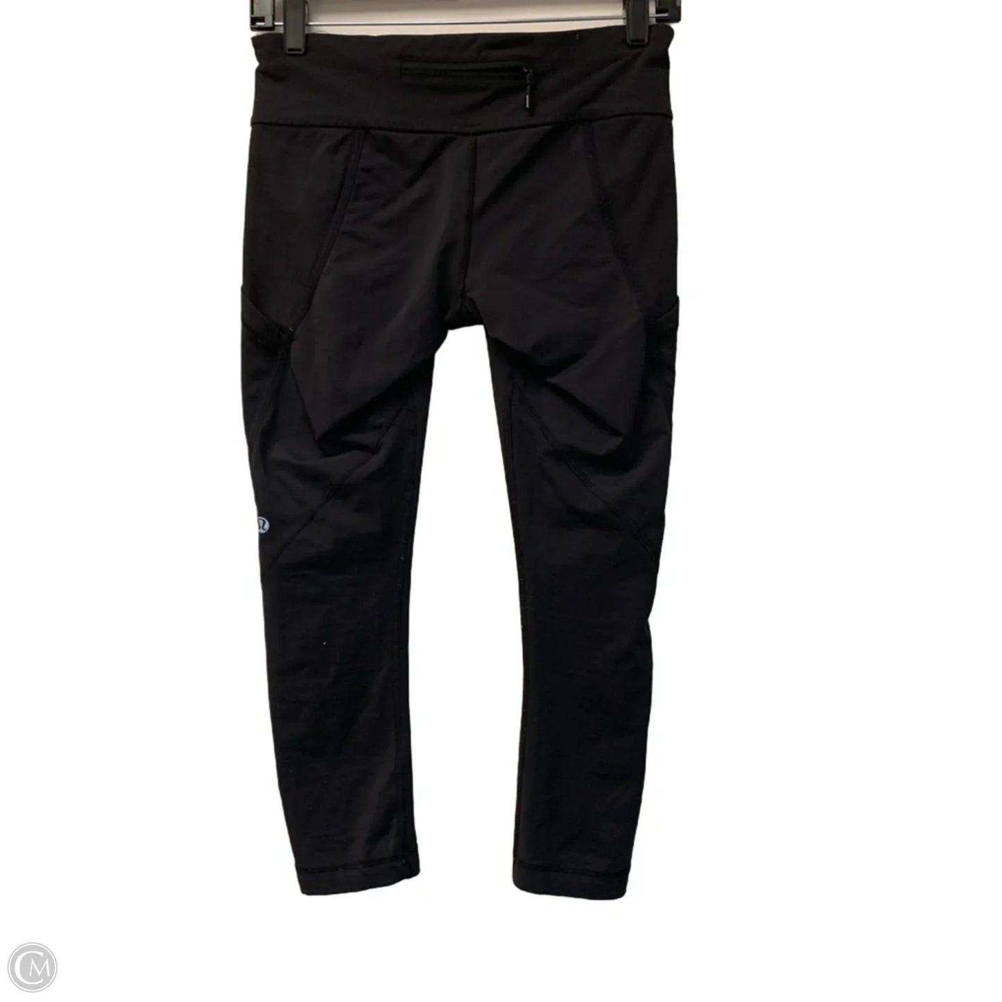 Athletic Leggings Capris By Lululemon In Black, Size: S