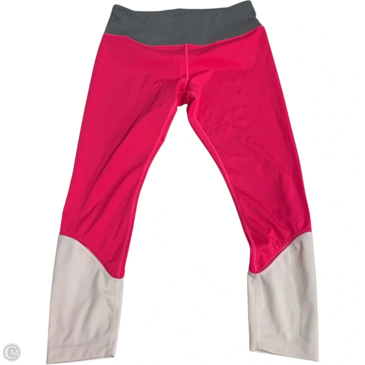 Pants Designer By Kate Spade In Grey & Pink, Size: M