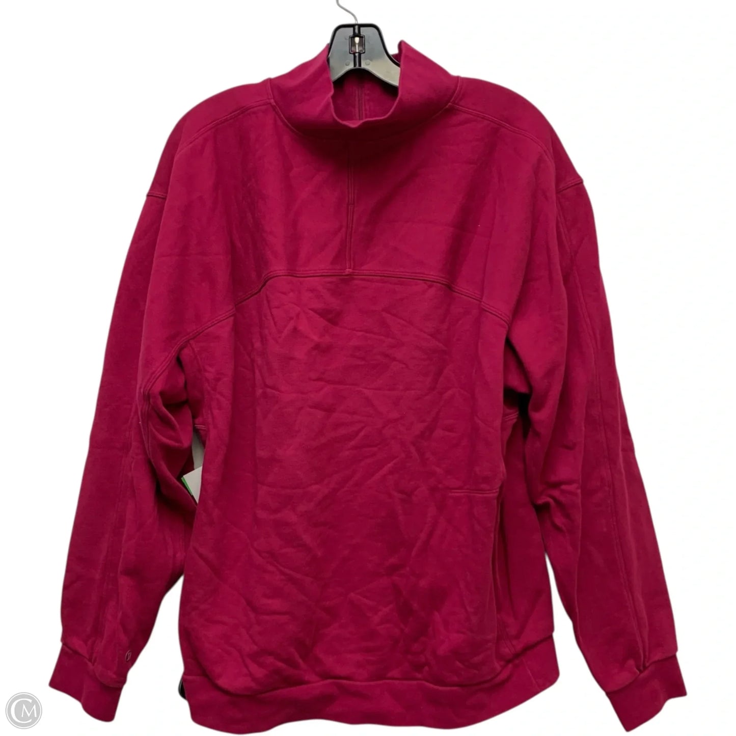 Sweatshirt Collar By Lululemon In Pink, Size: Xl
