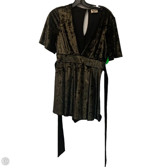 Romper By Show Me Your Mumu In Black & Gold, Size: M