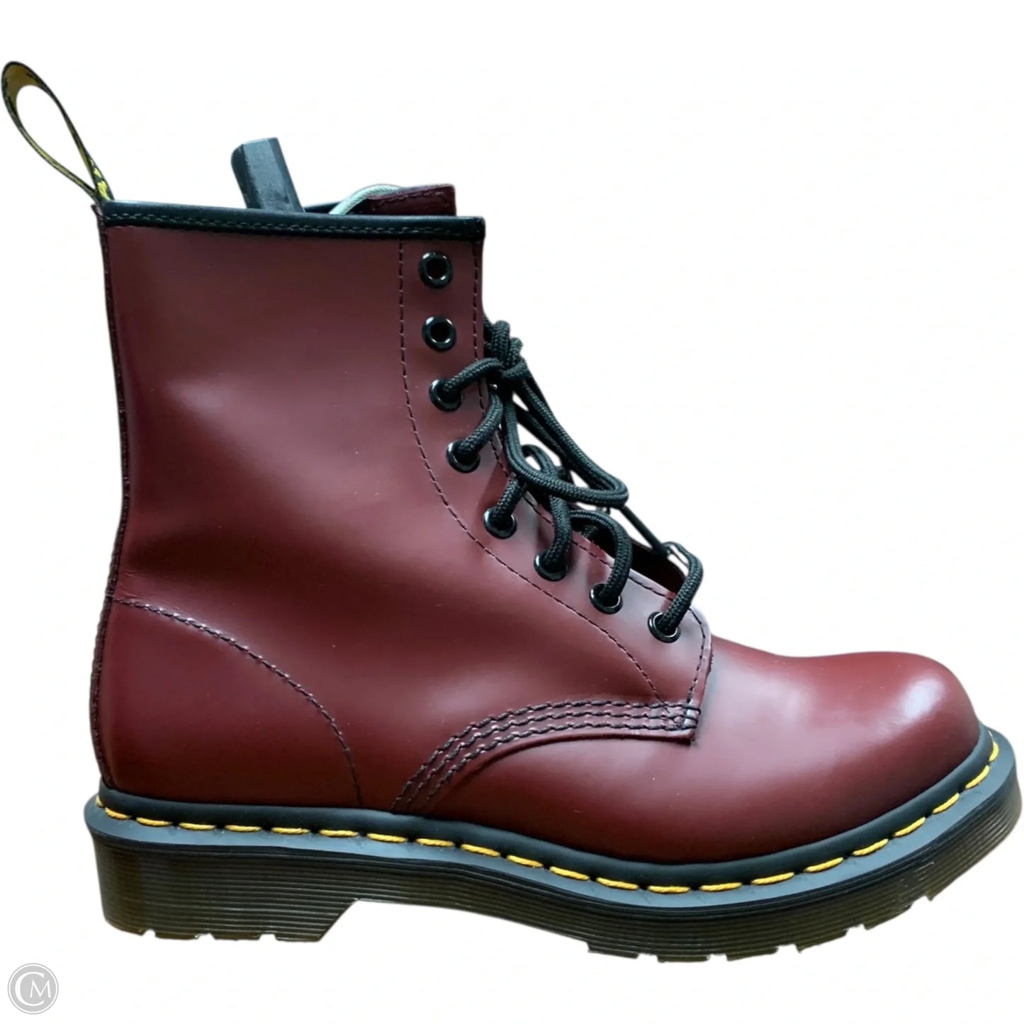 Boots Combat By Dr Martens In Red, Size: 7