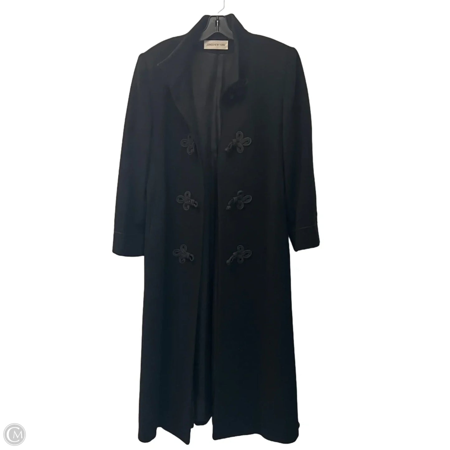 Coat Wool By Jones New York In Black, Size: L