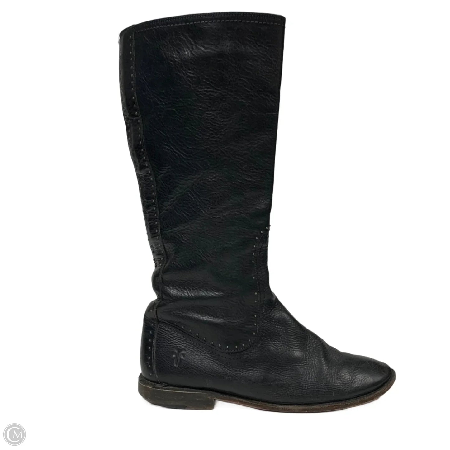 Boots Designer By Frye In Black, Size: 7