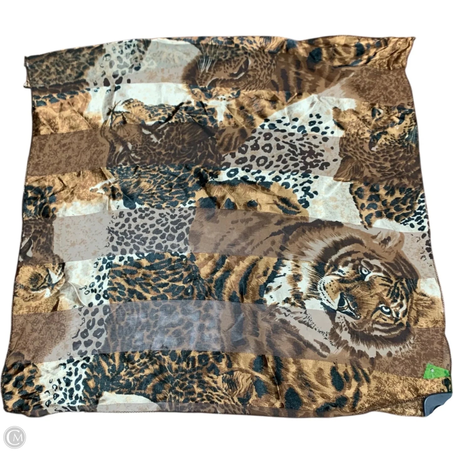 Scarf Square In Animal Print