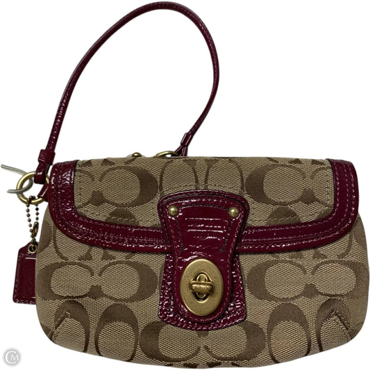 Wristlet Designer By Coach, Size: Medium