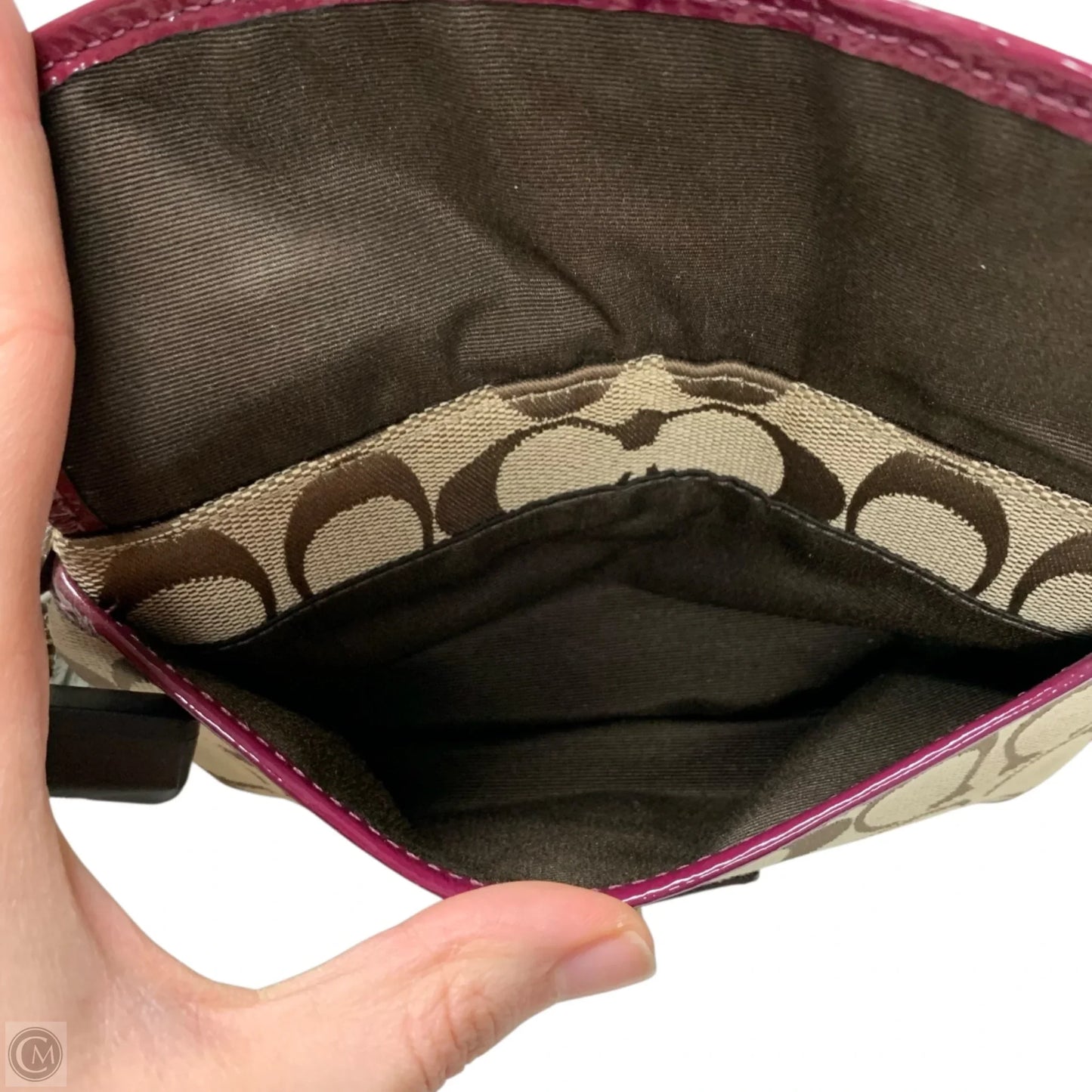 Wristlet Designer By Coach, Size: Medium