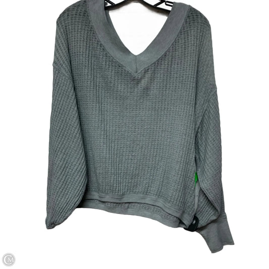 Top Long Sleeve Basic By We The Free In Grey, Size: Xs