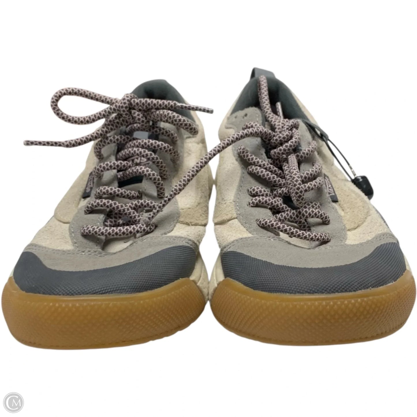 Shoes Sneakers By Vans In Cream, Size: 7