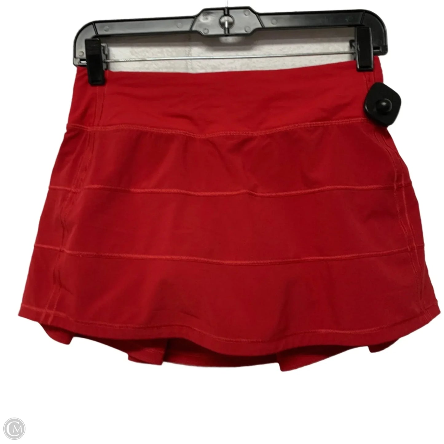 Athletic Skort By Lululemon In Red, Size: S