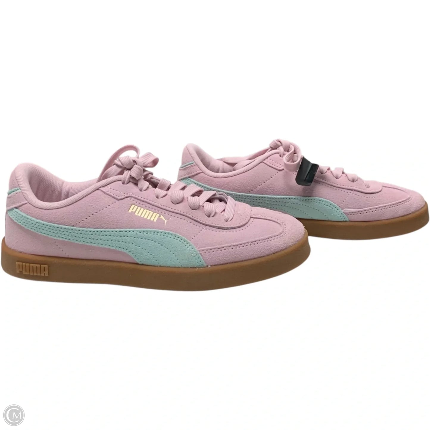 Shoes Sneakers By Puma In Blue & Pink, Size: 7.5