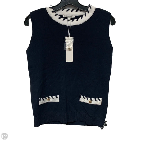 Top Sleeveless By Zoe And Claire In Navy, Size: L