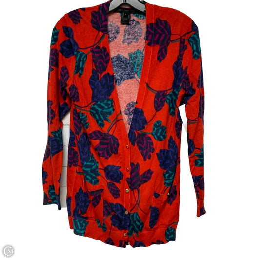 Cardigan Designer By Marc By Marc Jacobs In Blue & Orange, Size: S