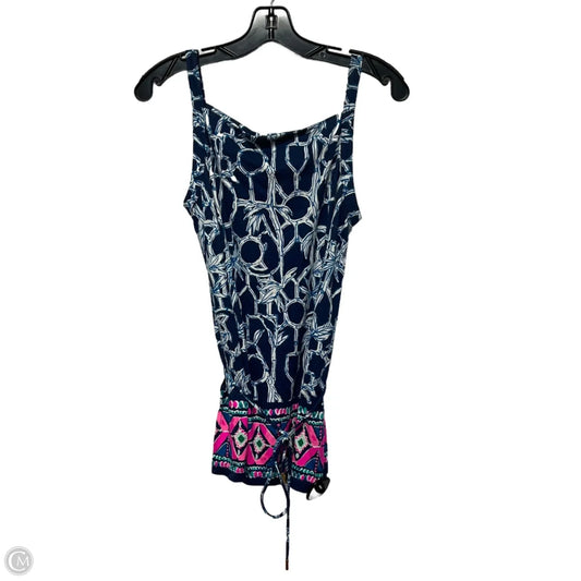 Top Sleeveless Designer By Lilly Pulitzer In Navy, Size: Xs