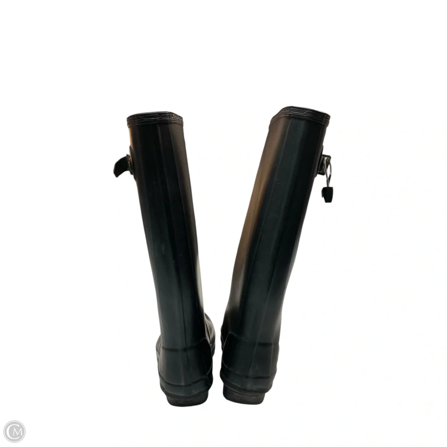 Boots Designer By Hunter In Black, Size: 7