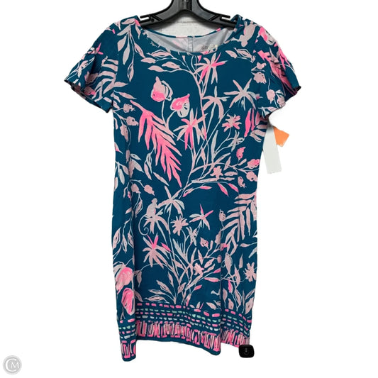 Dress Designer By Lilly Pulitzer In Blue & Pink, Size: S