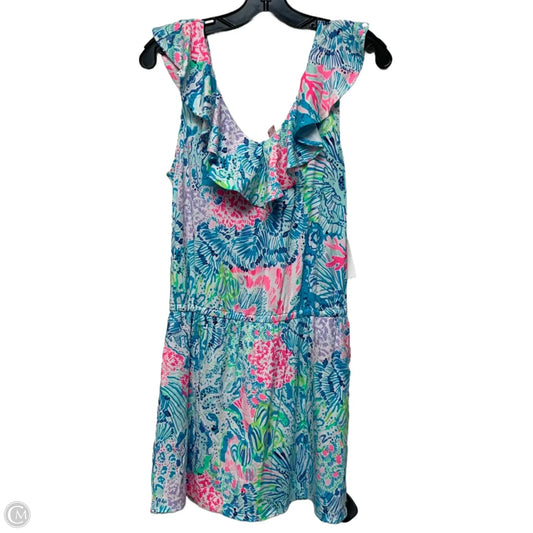 Dress Designer By Lilly Pulitzer In Blue & Pink, Size: S