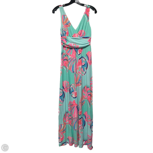 Dress Designer By Lilly Pulitzer In Blue & Pink, Size: S