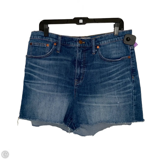 Shorts By Madewell In Blue Denim, Size: 12