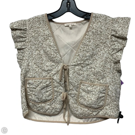 Vest Other By Baevely In Brown & White, Size: M