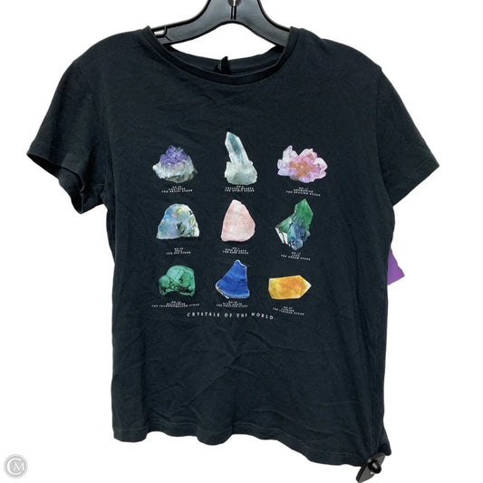 Top Short Sleeve By Urban Outfitters In Grey, Size: S