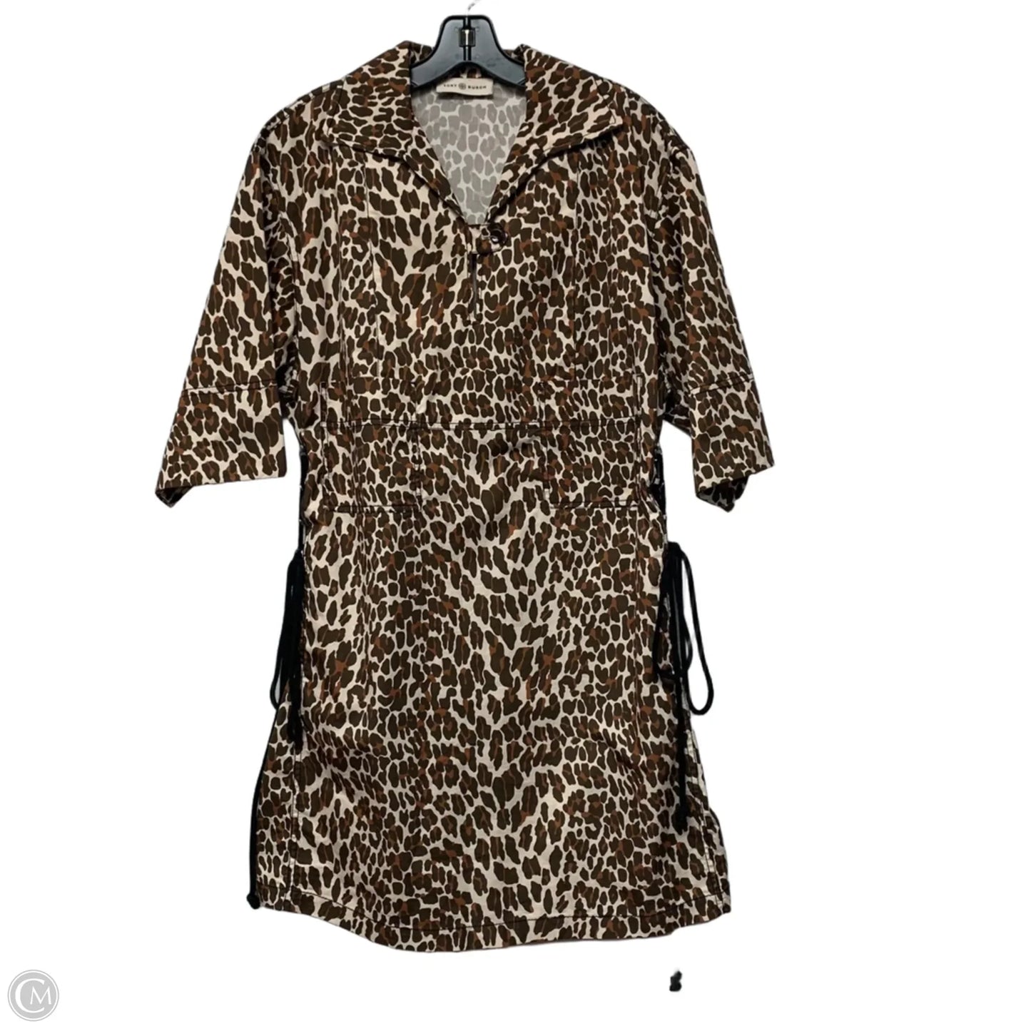 Dress Designer By Tory Burch In Leopard Print, Size: S