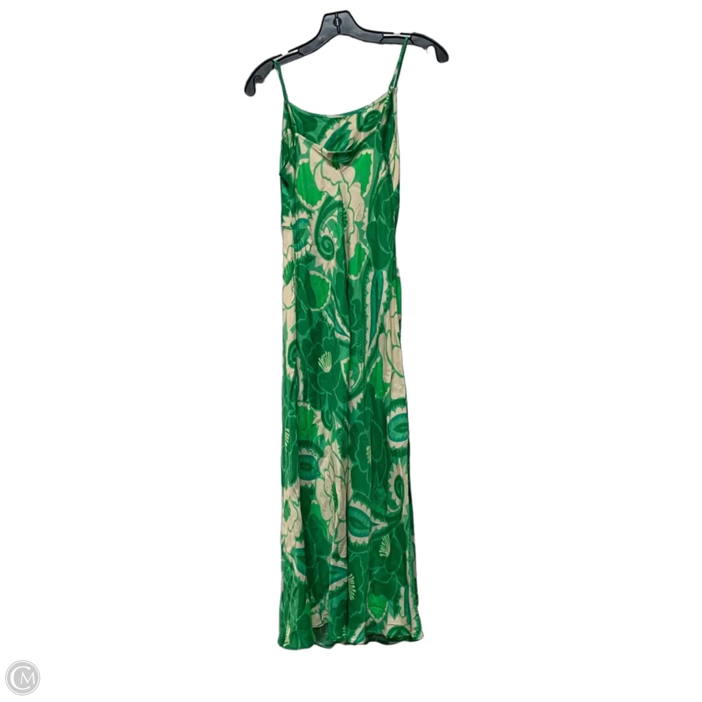 Dress Designer By Farm Rio In Cream & Green, Size: S