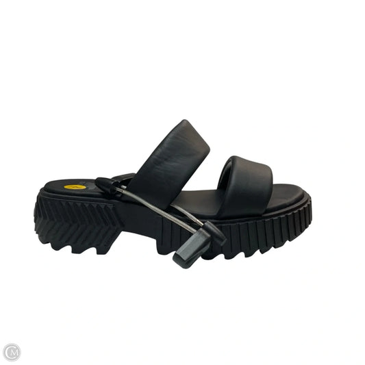 Sandals Heels Platform By Sorel In Black, Size: 7