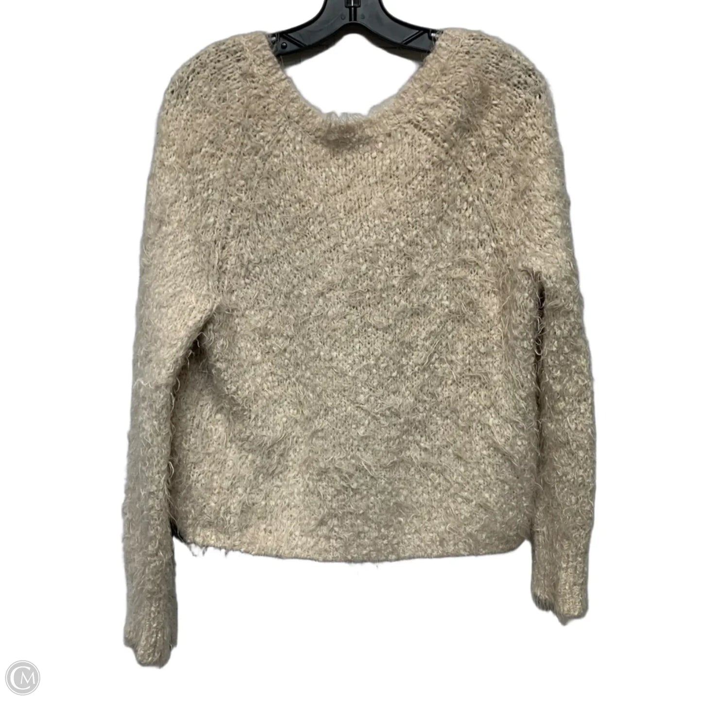 Sweater By Knitted&Knotted In Cream, Size: M