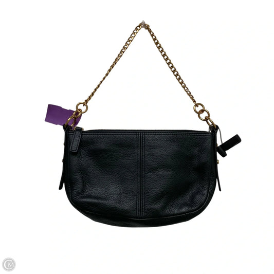 Handbag Leather By Fossil, Size: Small