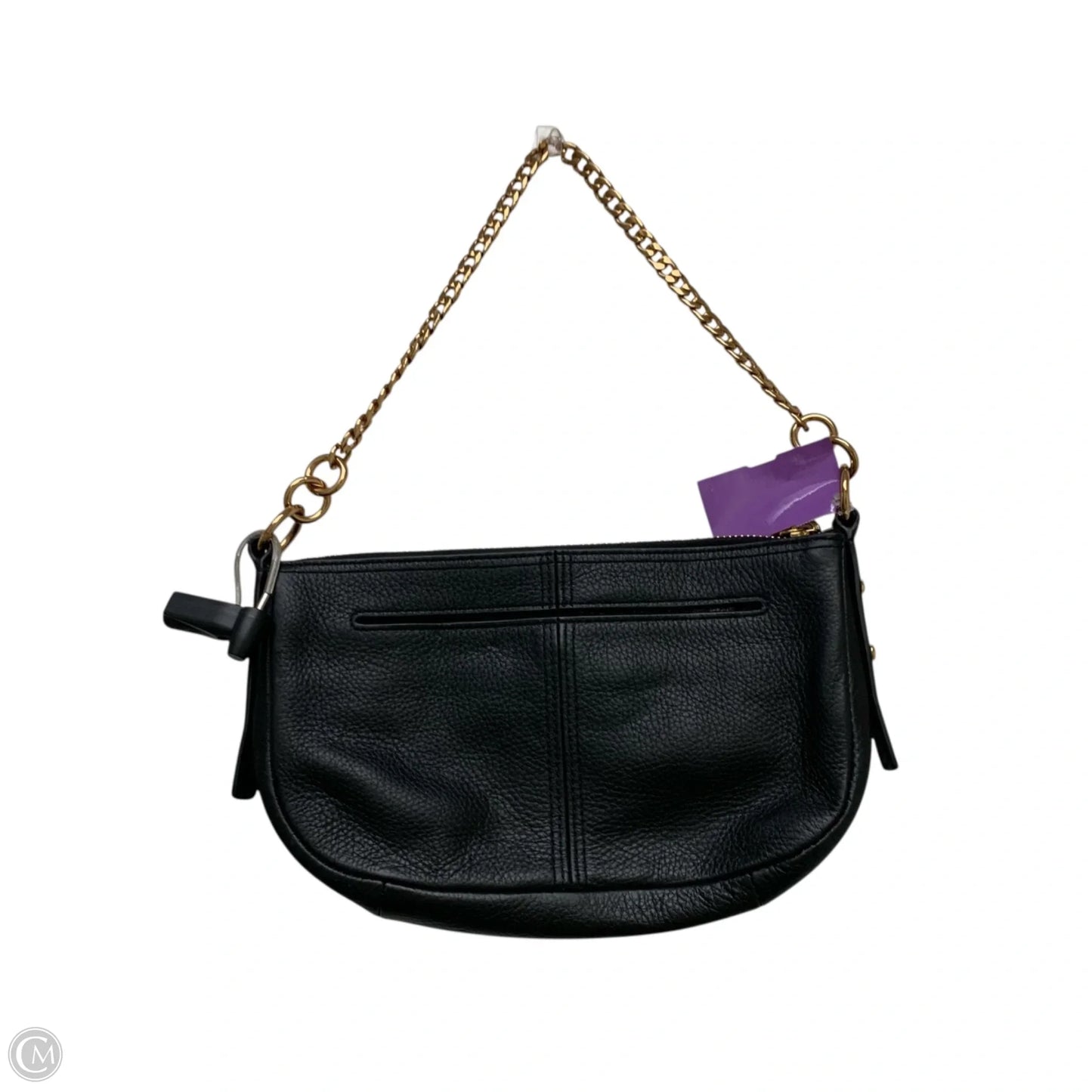 Handbag Leather By Fossil, Size: Small