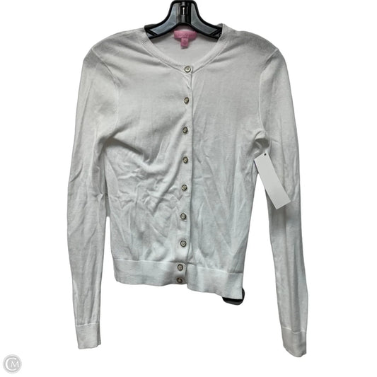 Cardigan Designer By Lilly Pulitzer In White, Size: Xs