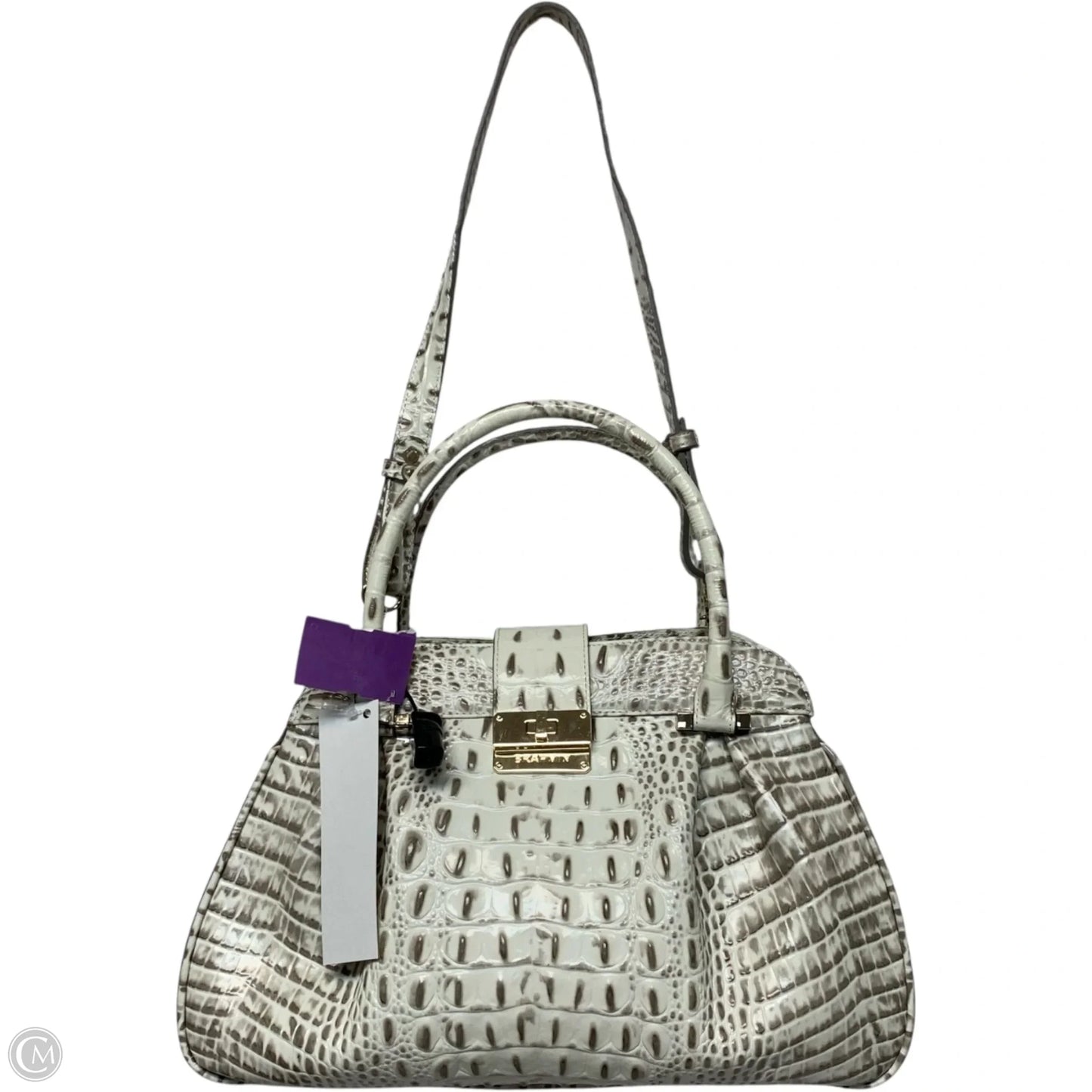 Handbag Designer By Brahmin, Size: Medium