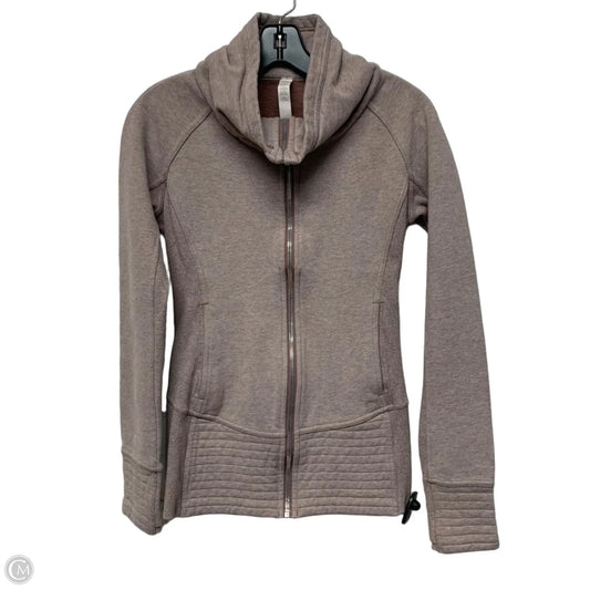 Athletic Jacket By Lululemon In Pink, Size: S