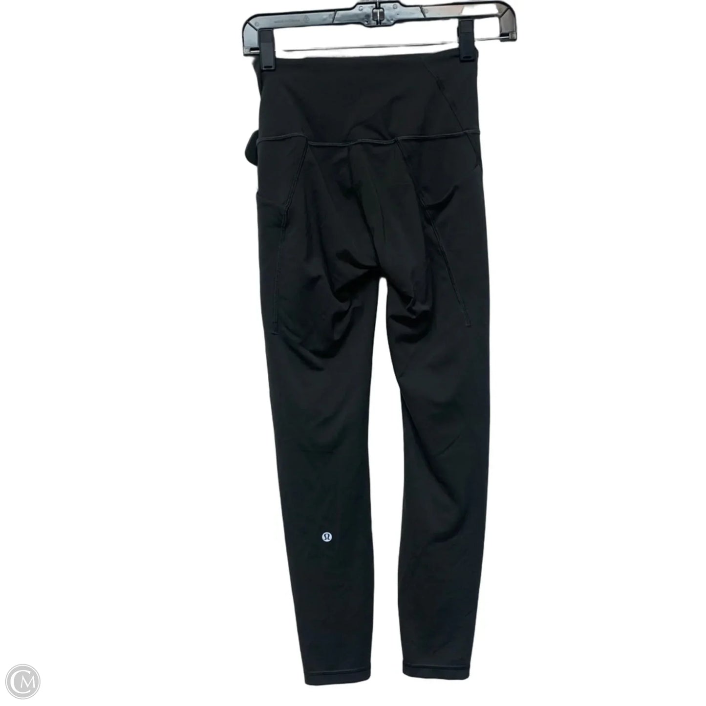 Athletic Leggings By Lululemon In Grey, Size: S