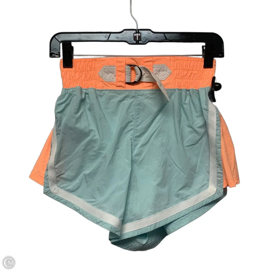 Athletic Shorts By Free People In Blue & Orange, Size: Xs