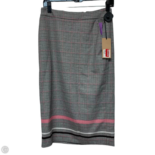 Skirt Midi By Halogen In Grey, Size: Xs