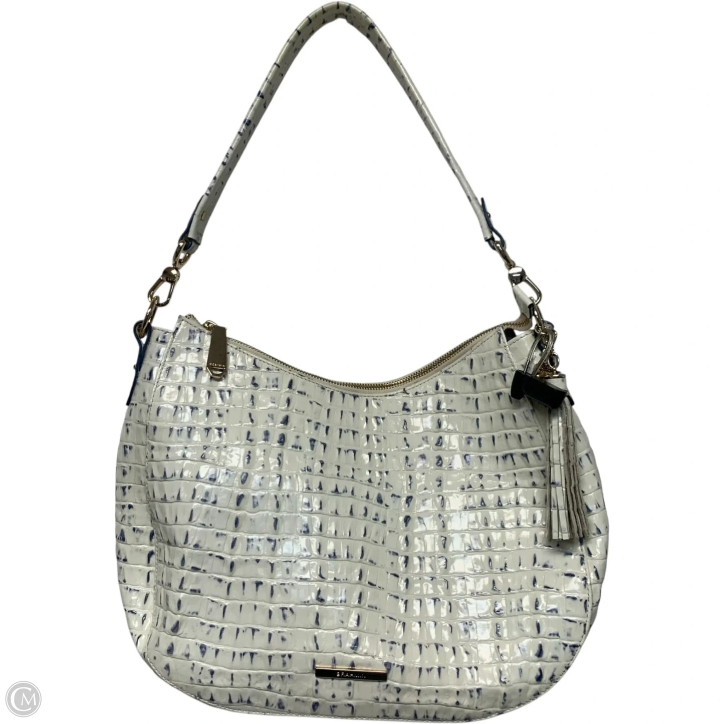 Handbag Designer By Brahmin, Size: Large