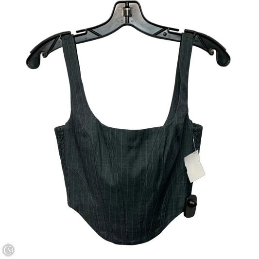 Top Sleeveless By Astr In Grey, Size: Xs