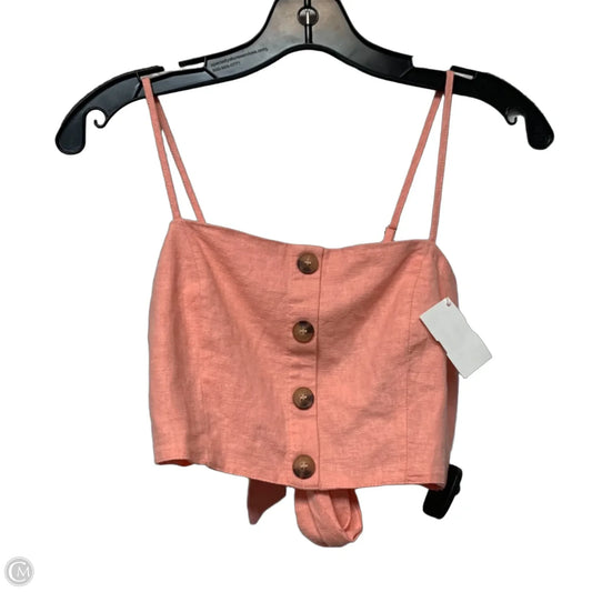 Top Sleeveless By Forever 21 In Pink, Size: S