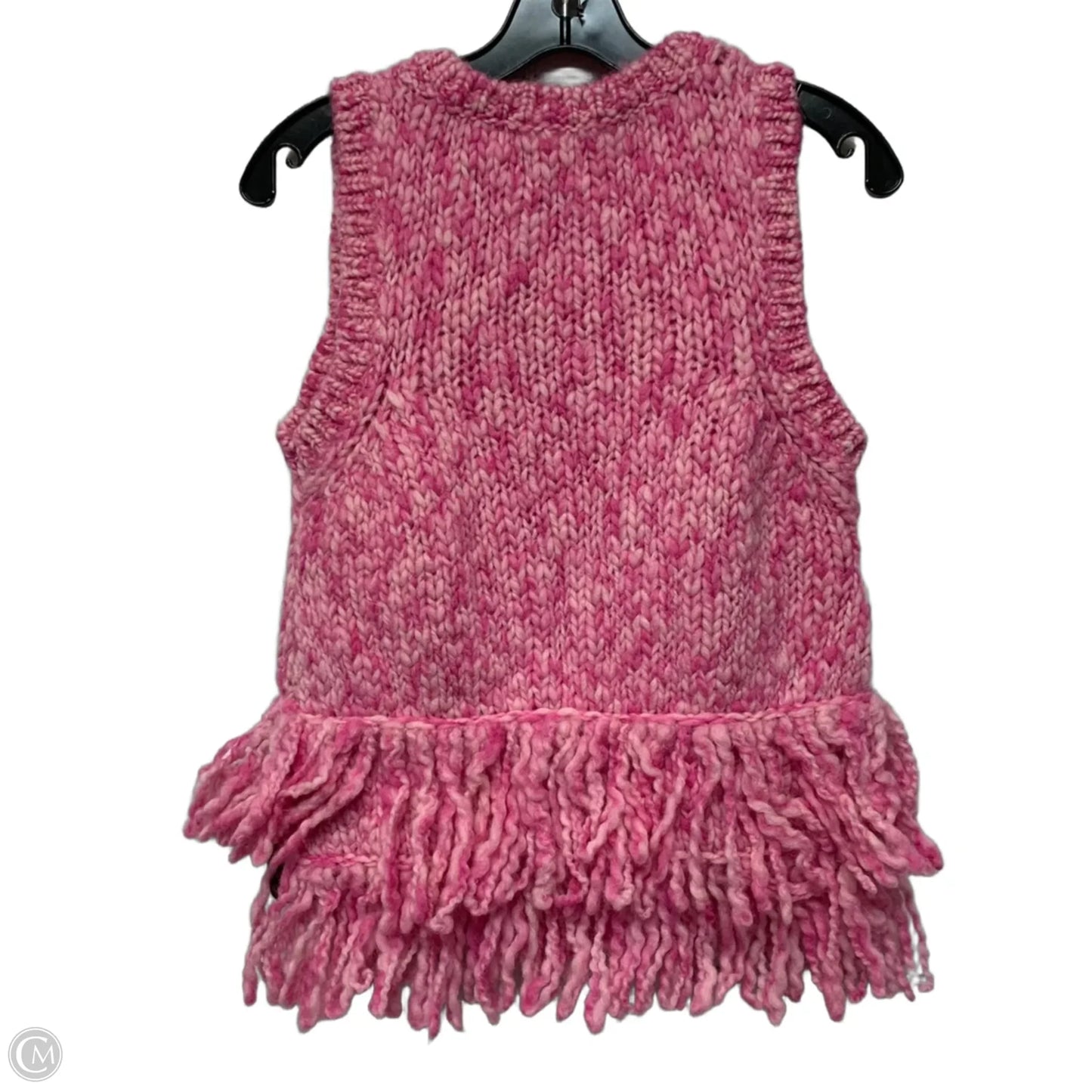 Vest Sweater By Pilcro In Pink, Size: S