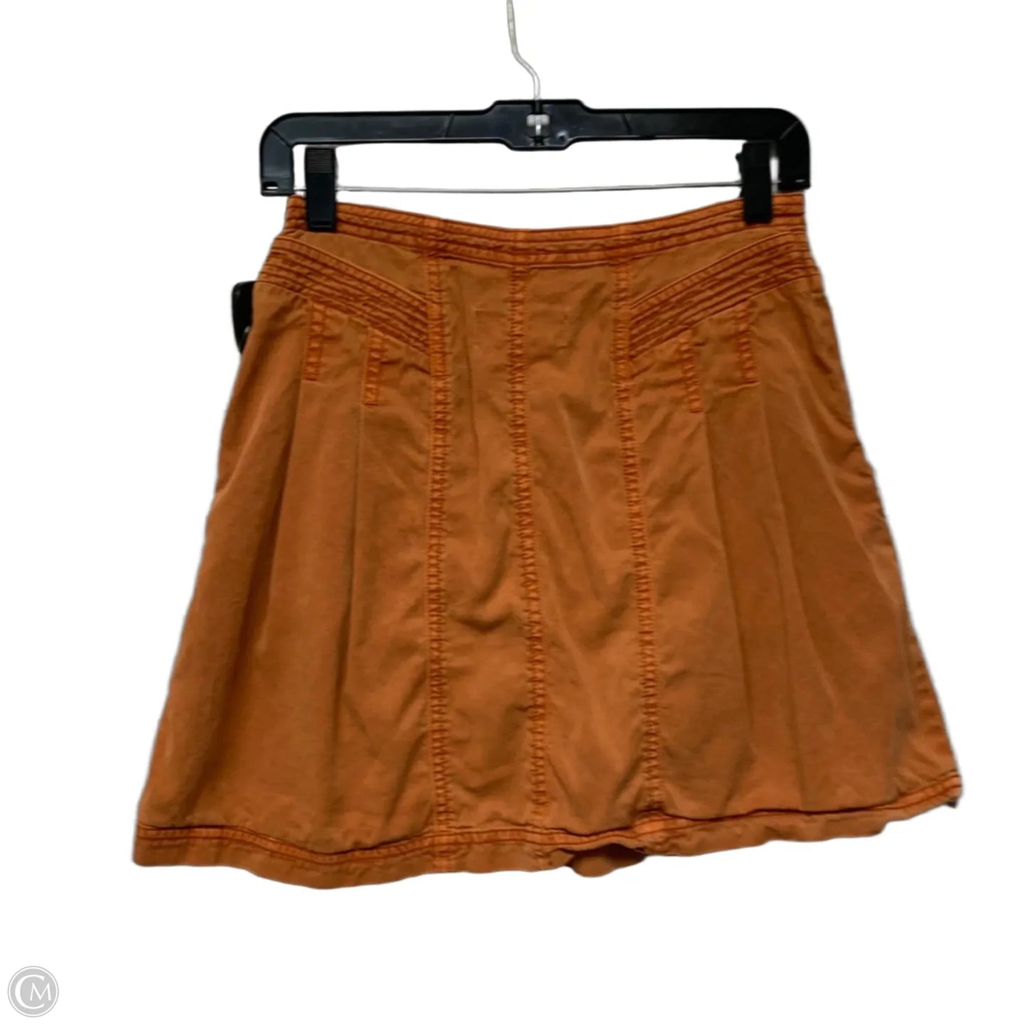 Skirt Mini & Short By Anthropologie In Orange, Size: Xs