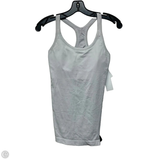 Athletic Tank Top By Lululemon In White, Size: S