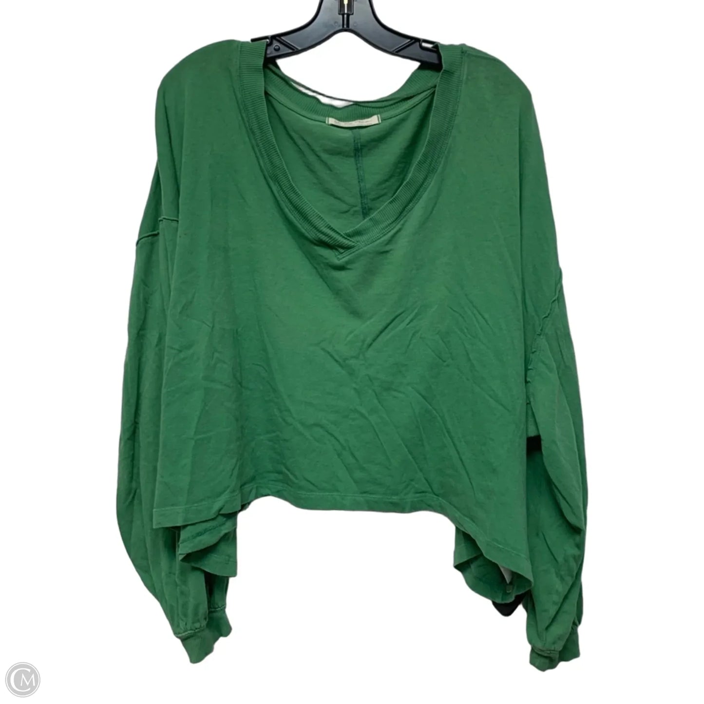 Top Long Sleeve Basic By We The Free In Green, Size: M