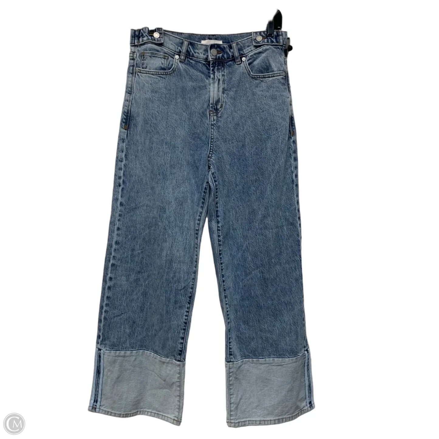 Jeans Wide Leg By Habitual In Blue Denim, Size: 6