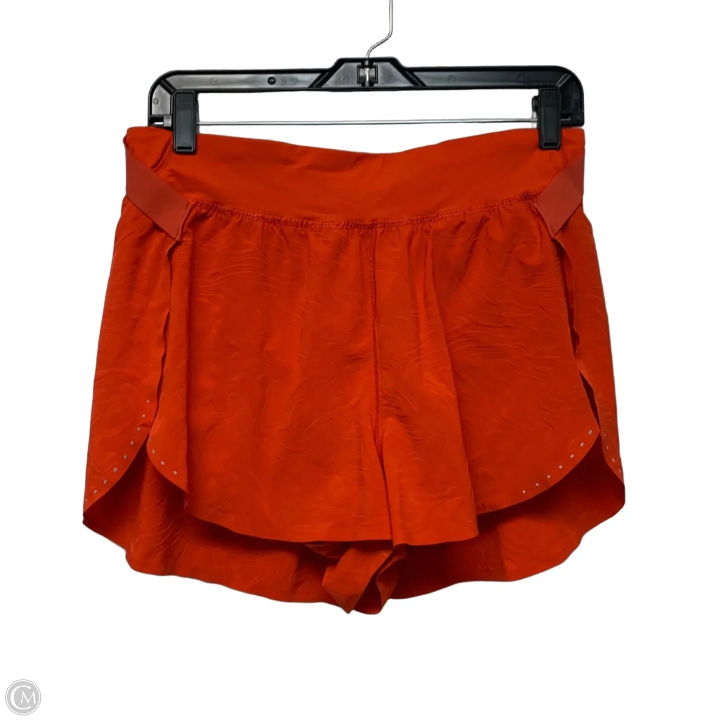 Athletic Shorts By Lululemon In Orange, Size: M