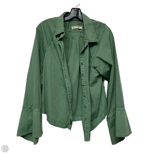 Top Long Sleeve By We The Free In Green, Size: M