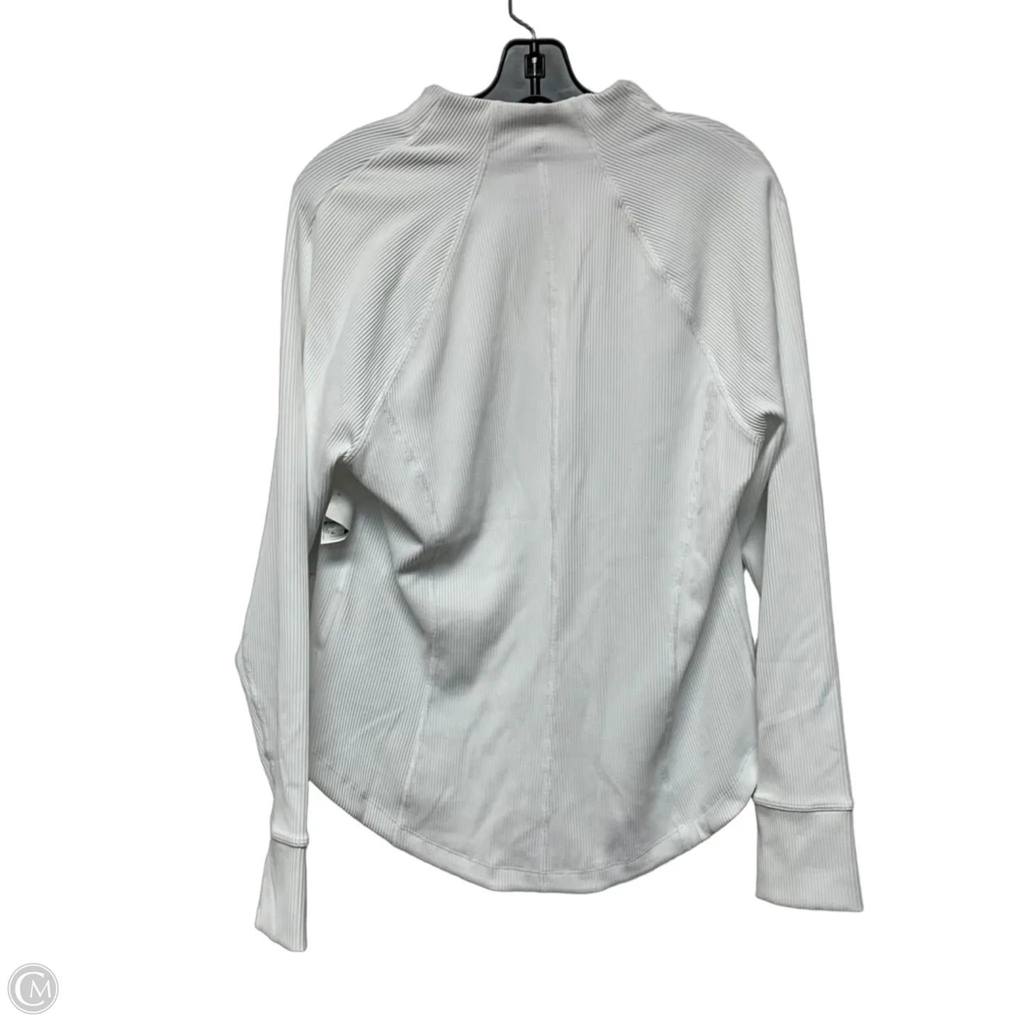 Athletic Jacket By Athleta In White, Size: Xl
